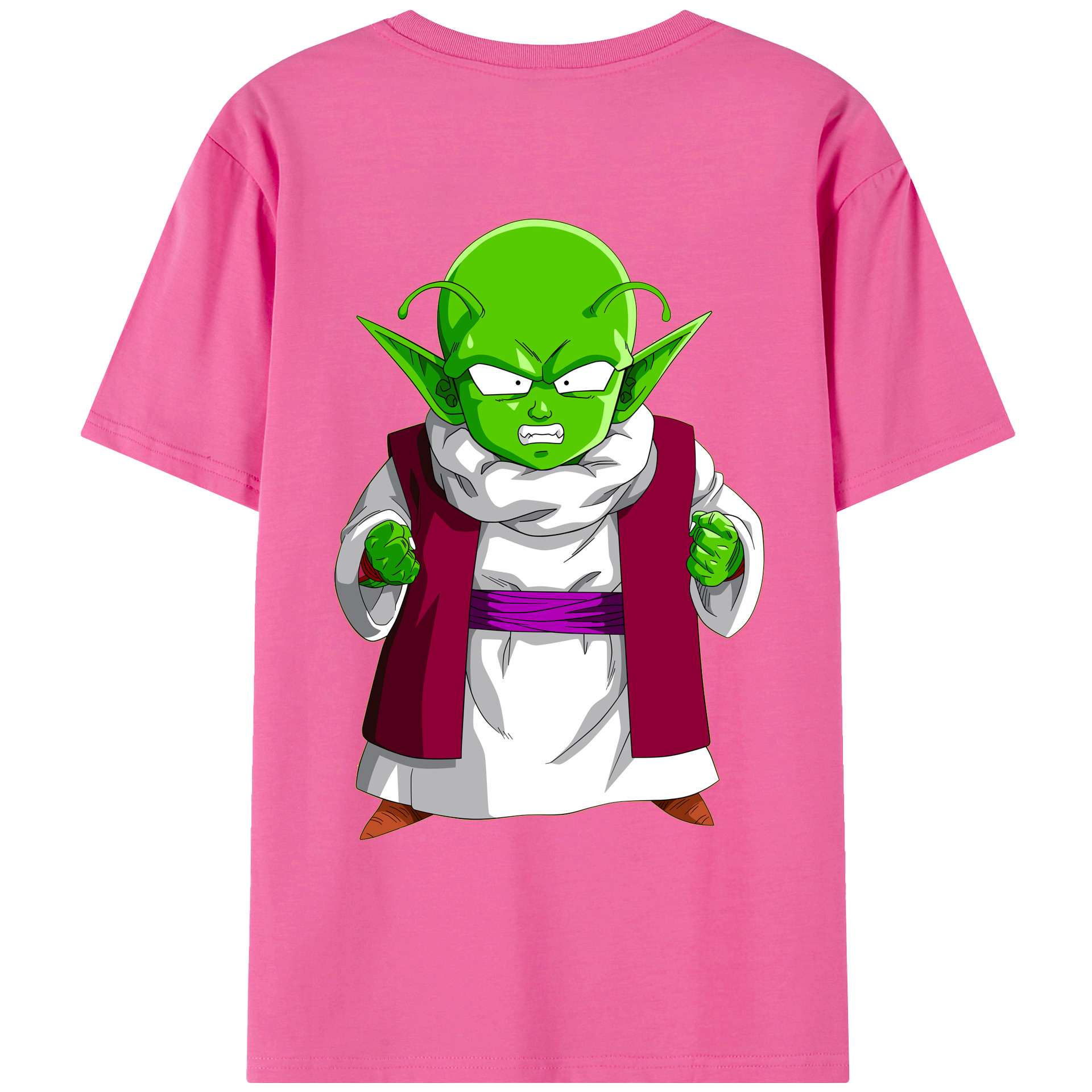 （画像用） ドラゴンボール ピッコロ DRAGON BALL Piccolo レディース半袖Tシャツ(バックプリント)